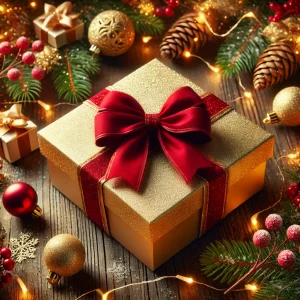 festive gift box 