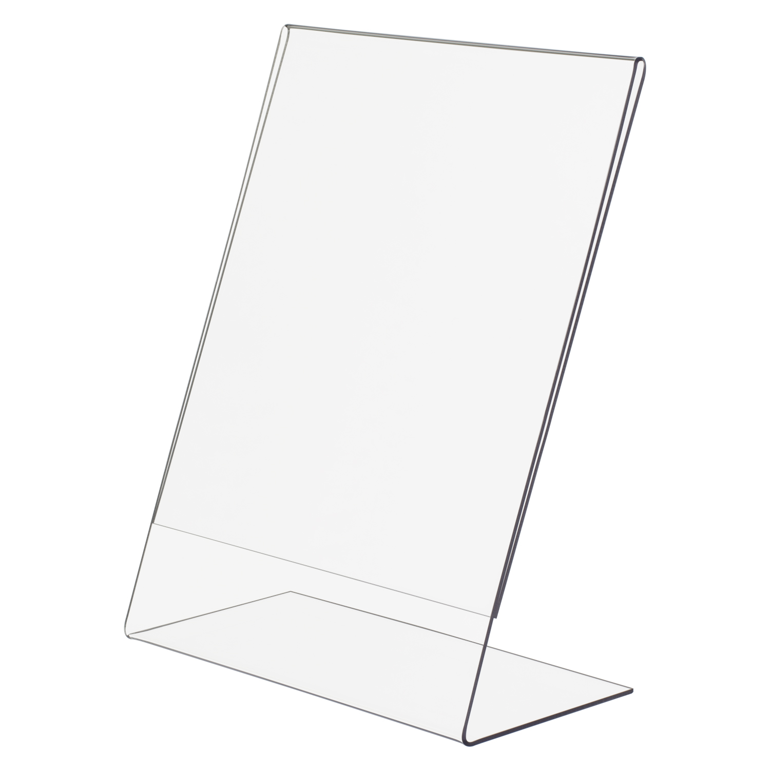 8 5x11 Slant Back Premium Break Resistant Sign Holder Buy