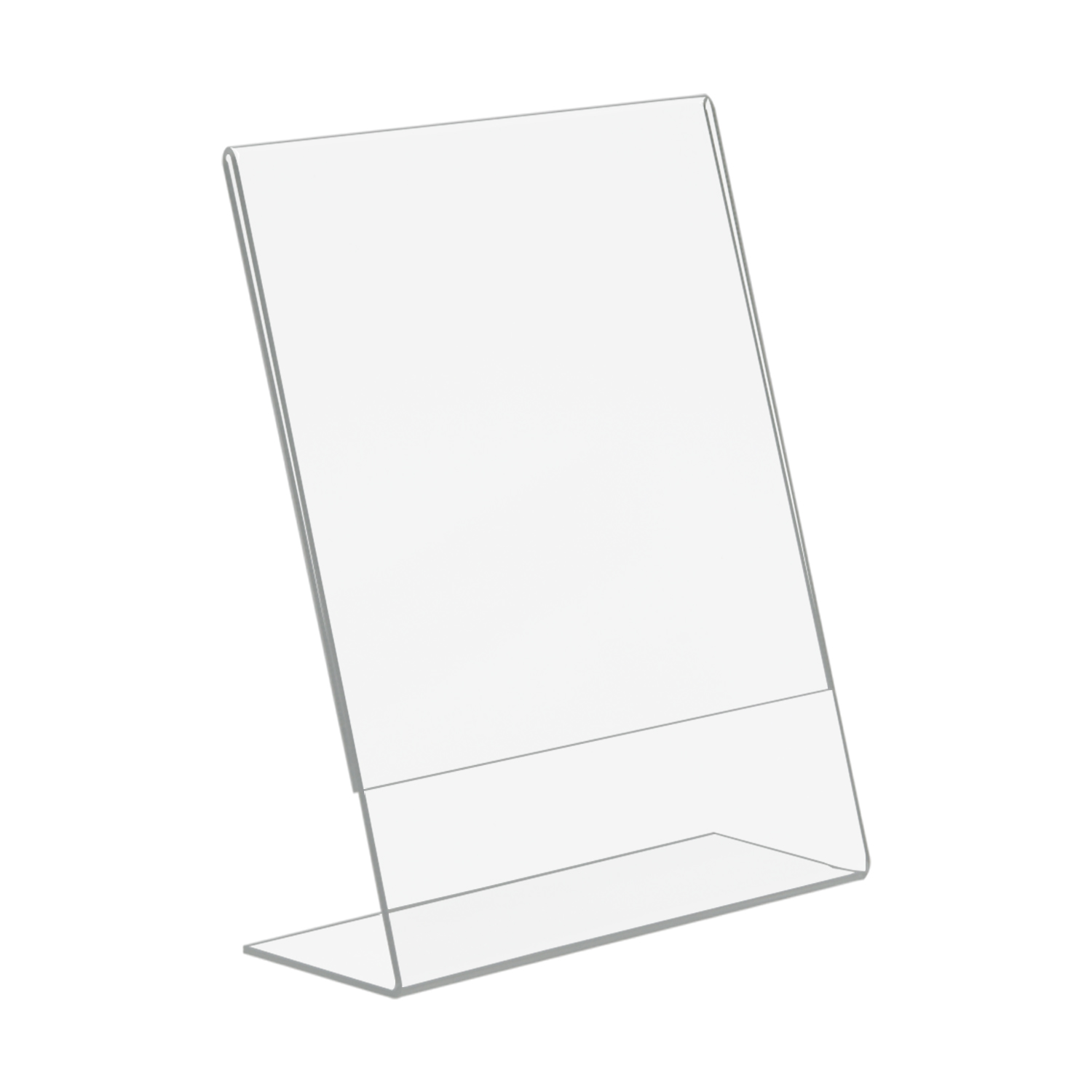 5x7 Slant Back Acrylic Sign Holder - Buy Acrylic Displays | Shop ...