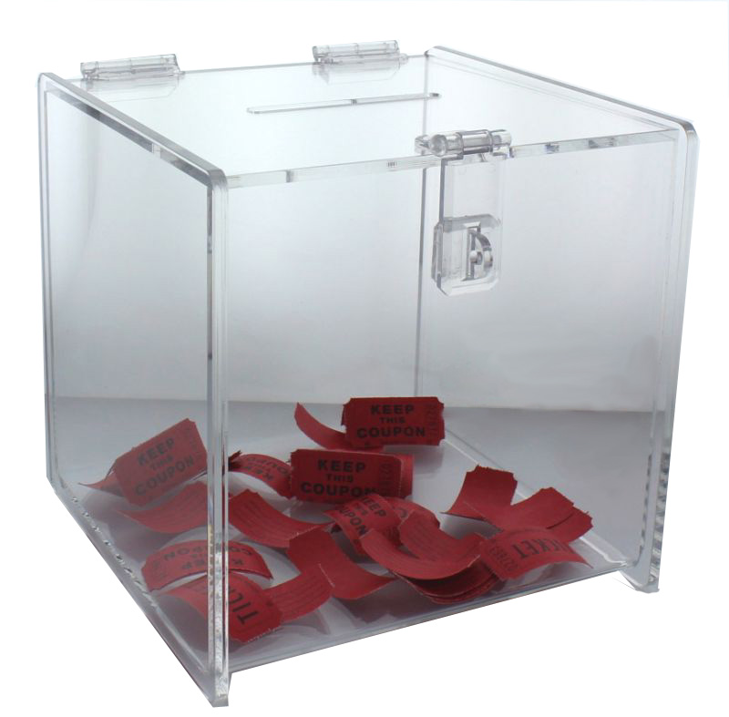 Deluxe Acrylic Ballot Box -12