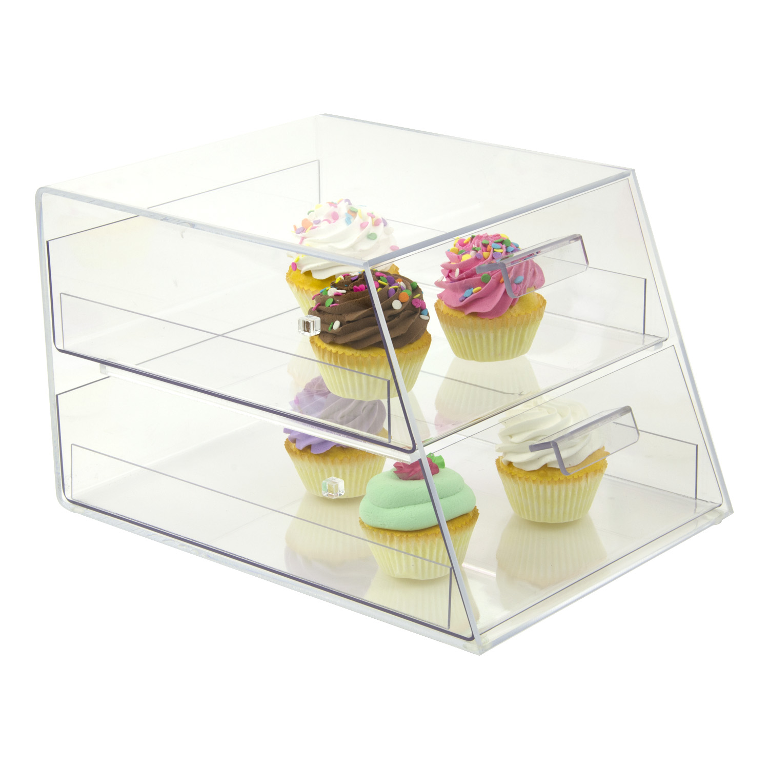 Acrylic Two Drawer Pastry Case - Buy Acrylic Displays | Shop Acrylic ...