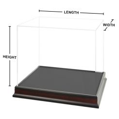 Customized Safe Clear Acrylic Display Box with Door for Model