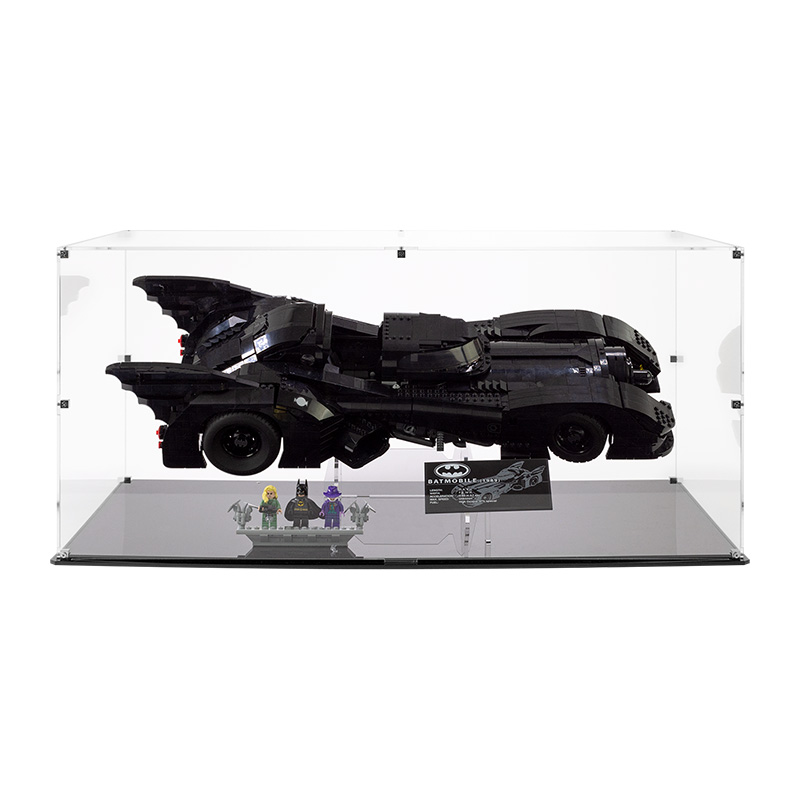 Display Case | Lego DC Batman 1989 Batmobile 76139 | Acrylic Display Case for Lego Sets