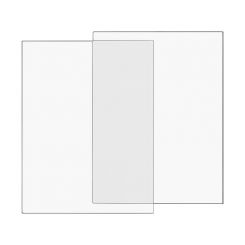 Acrylic Invitation Blanks 5" x 7" (pack of 50)