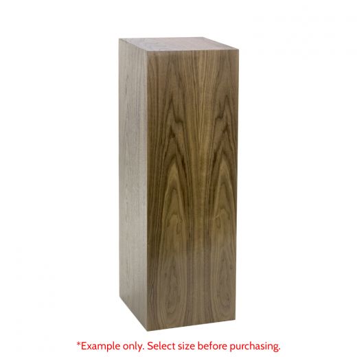 Walnut pedestal on sale