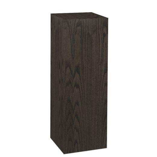 Brushed Aluminum Laminate Pedestal