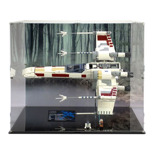 Acrylic Display Case for LEGO X-Wing Starfighter
