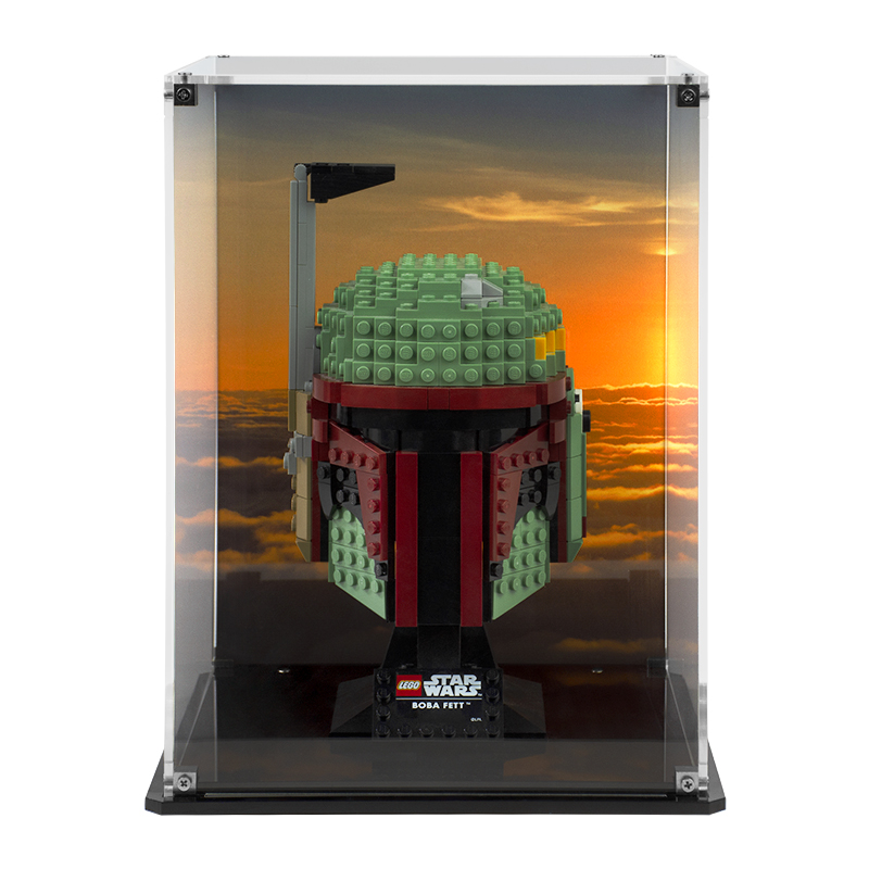 Star wars lego discount boba fett helmet