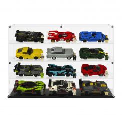 Display Case for LEGO Speed Champions- 3 Cars Wide