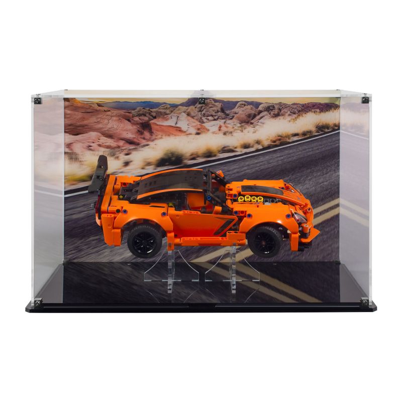 Display Case for LEGO® Technic™ Chevrolet Corvette ZR1 42093