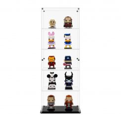Display Case for LEGO® BrickHeadz 2 BrickHeadz Wide