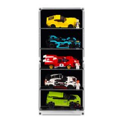 Wall Mounted Display Case for LEGO® Speed Champions 1 Car Wide