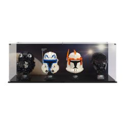 Display Case for four LEGO® Helmets