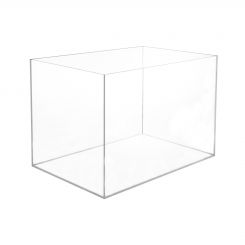 Custom Clear Acrylic Plastic Storage Box Acrylic 12x12 Storage Box