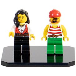 Display Stand for 2 LEGO Minifigures