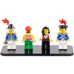 Display Stand for 4 LEGO Minifigures