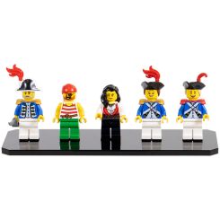 Display Stand for 5 LEGO Minifigures