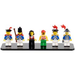 Display Stand for 6 LEGO Minifigures