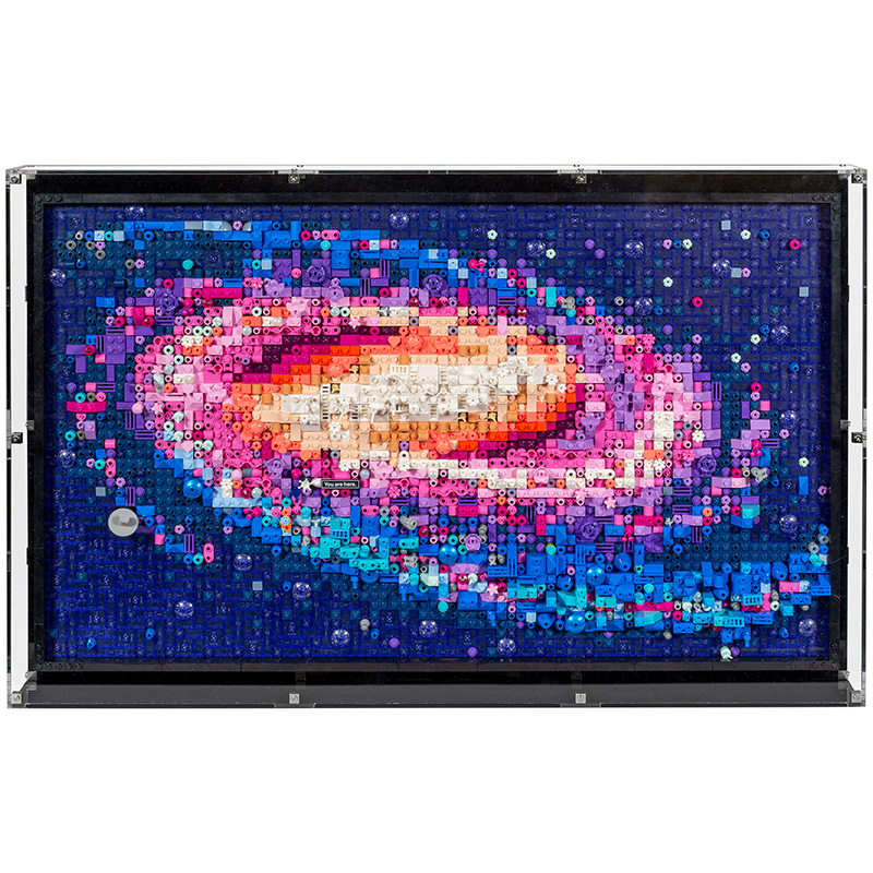 Wall Mounted Display Case for LEGO® The Milky Way Galaxy 31212 - RTA ...