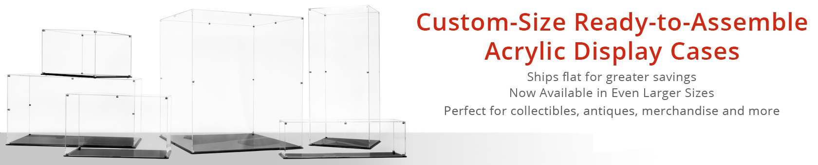 custom acrylic display boxes