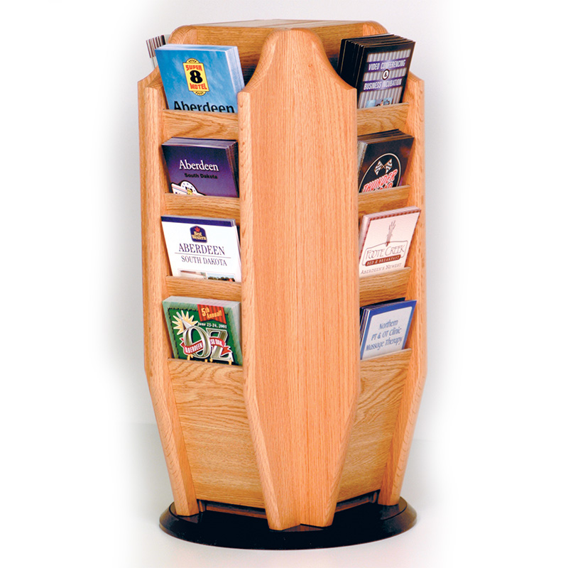 Brochure Holder, Countertop outlets Stand, Display Stand, Wooden Display, Reception Display, Trade Show Display, Conference Events