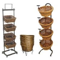 Shop Floor Standing Basket Displays Now