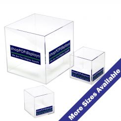 Clear Acrylic Box With Custom Printed Graphics