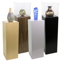 Pedestals with storage