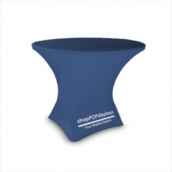 Round Stretch Table Cover Custom Print